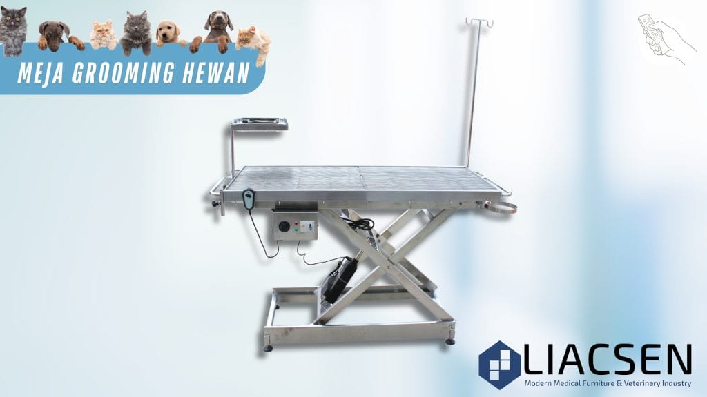 meja-groming-hewan-elektrik